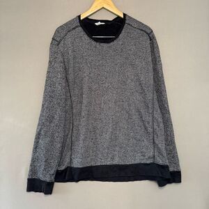 Calvin Klein Grey/Black Men’s Pullover Size XL Cotton Blend
